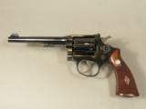 SMITH & WESSON PREWAR .22 OUTDOORSMAN, EARLY MAGNA GRIPS - 1 of 9
