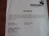 Very Early Springfield Armory Inc. M1A/M14 Preban Shipped Feb. 10, 1975 - 9 of 15