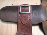 H. H. Heiser Fancy Carved Two Holster Rig - 6 of 12