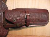 H. H. Heiser Fancy Carved Two Holster Rig - 5 of 12