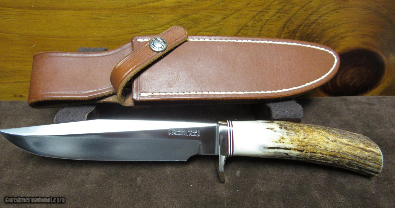 Randall M12 -6” Little Bear Bowie Knife with Sheath