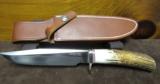 Randall M12 -6” Little Bear Bowie Knife with Sheath - 1 of 10