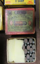 Vintage Assorted 22 Ammo 28 Boxes - 4 of 5
