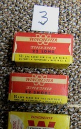 Twelve (12) boxes of Winchester .22 cartridges - 4 of 8