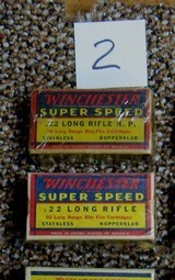 Twelve (12) boxes of Winchester .22 cartridges - 3 of 8