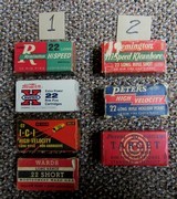 Seven (7) boxes of Remington, Western & Peter’s .22 Cartridges - 1 of 6