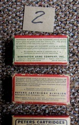 Seven (7) boxes of Remington, Western & Peter’s .22 Cartridges - 6 of 6