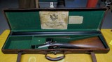 Cased Holland & Holland 12 Gauge Double Barrel Back Action Hammer Shotgun