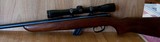 Near New Remington Model 511 SCOREMASTER Bolt Action .22 with Leupold M8 - 4X Scope, 2 - 10 Round Remington Magazines and Owners Manual - 2 of 20