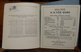 Fox, Utica Gun Catalog with Price List Dated 1935 24 Pages - 12 of 13