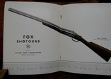 Fox, Utica Gun Catalog with Price List Dated 1935 24 Pages - 6 of 13