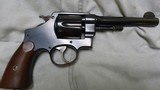 Smith & Wesson M1917 45 ACP Army Revolver Early 4 Digit Serial Number...Very Nice - 2 of 13