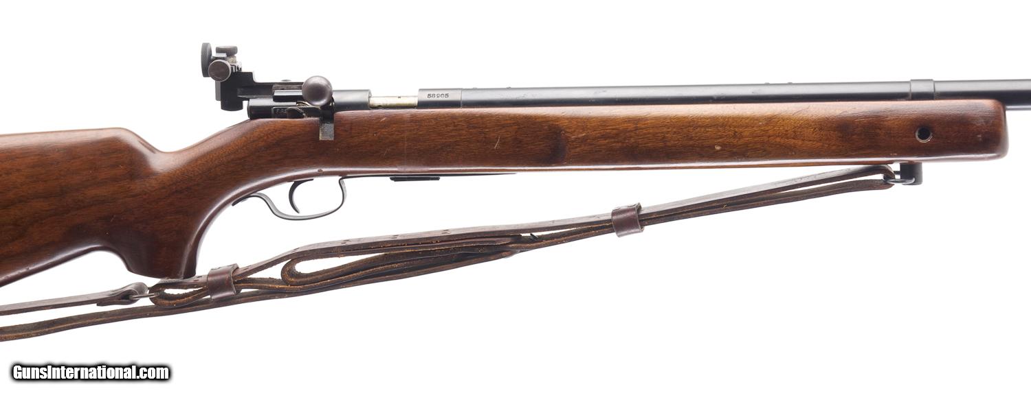 Winchester Model 75 22 Caliber Bolt Action Target Rifle With 28 In Heavy Barrel