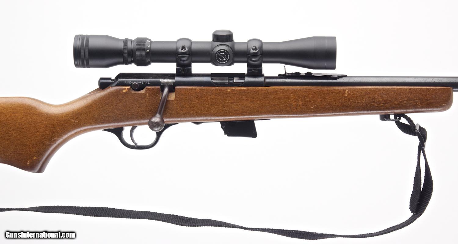 MARLIN GLENFIELD MODEL 25 .22 S,L,LR CALIBER BOLT ACTION RIFLE WITH 22