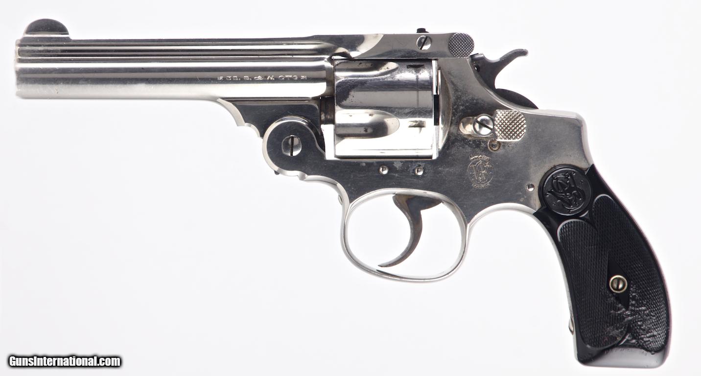 Smith And Wesson Perfected Model Top Break 38 Sandw Caliber Dasa Revolver With 4 In Bbl 