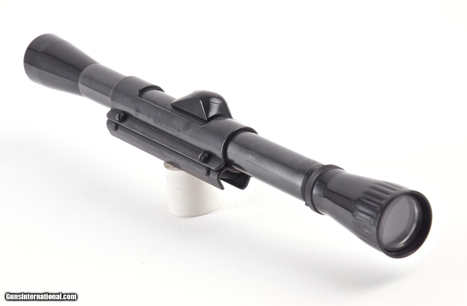 WEAVER C4 SCOPE WITH TIPOFF MOUNT