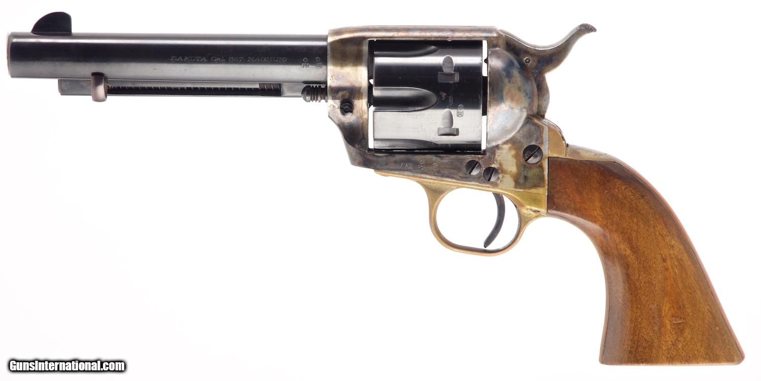 JAGER/INTERCONTINENTAL ARMS DAKOTA MODEL .357 MAGNUM SAO REVOLVER WITH ...