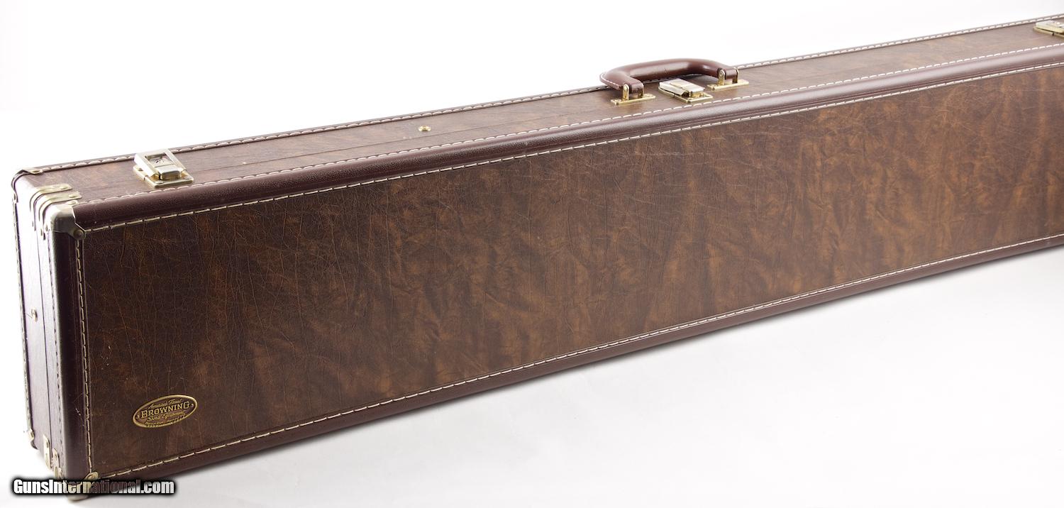 BROWNING FITTED LUGGAGE GUN CASE, MODEL 1915, FOR BROWNING 78 AND SEMI ...