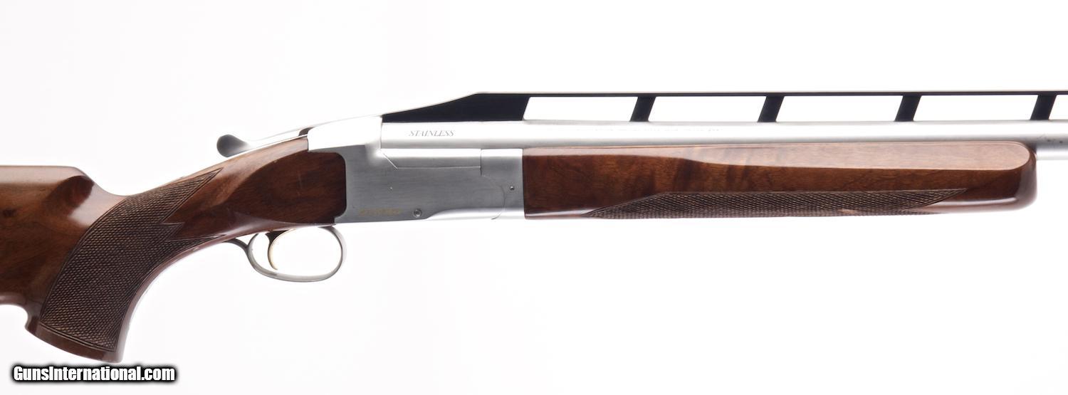 BROWNING BT 99 MAX STAINLESS 12 GA. SINGLE SHOT TRAP GUN WITH 32 IN