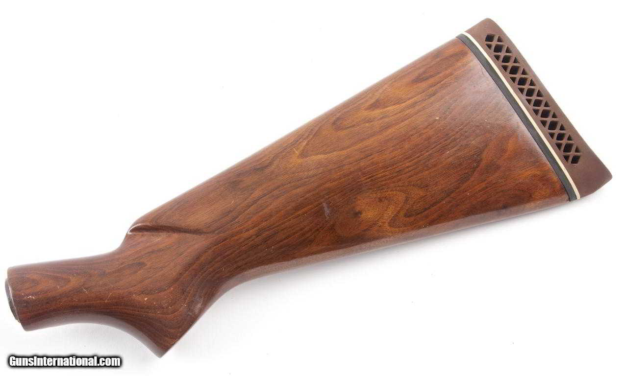 WINCHESTER MODEL 12 WALNUT STOCK WITH PACHMAYR WHITE LINE RECOIL PAD