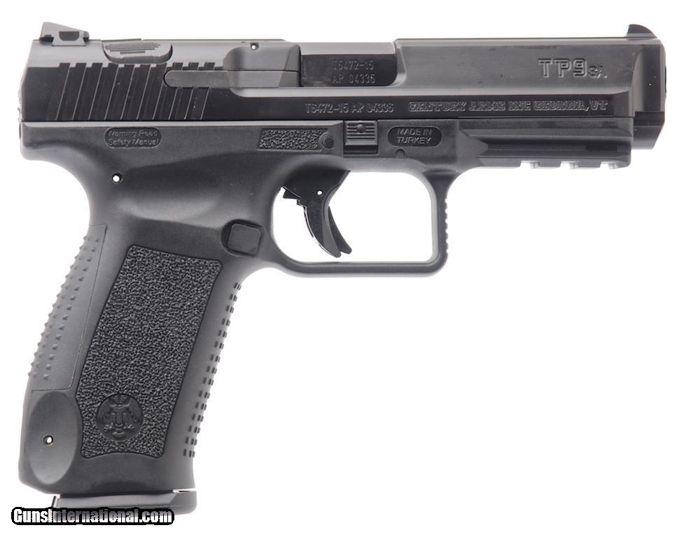 CANIK/CENTURY ARMS TP9SA 9 MM SEMI-AUTO PISTOL WITH 4.5 IN. BBL., LIKE ...