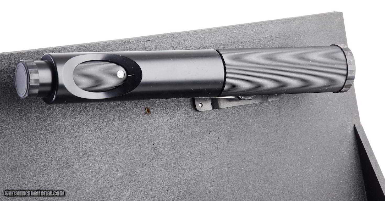 VINTAGE PACHMAYR BULLSEYE PISTOL BOX WITH 5GUN SLIDEOUT TRAY