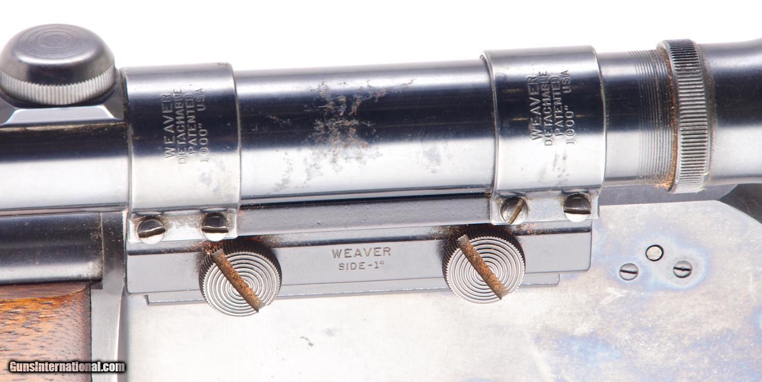 MARLIN MODEL 336 R.C. .35 REM W. WEAVER SIDE MOUNT SCOPE
