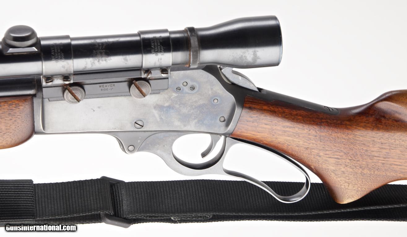 MARLIN MODEL 336 R.C. .35 REM W. WEAVER SIDE MOUNT SCOPE