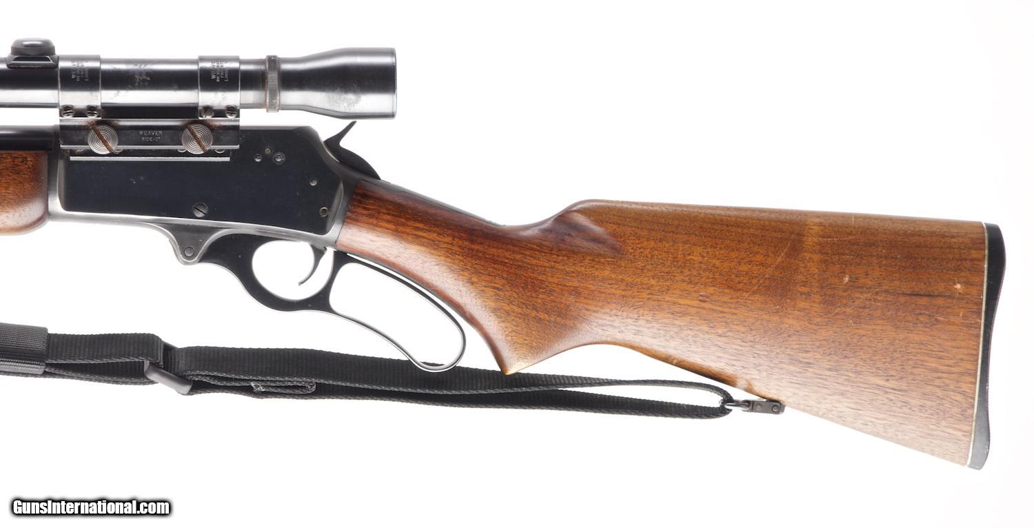MARLIN MODEL 336 R.C. .35 REM W. WEAVER SIDE MOUNT SCOPE