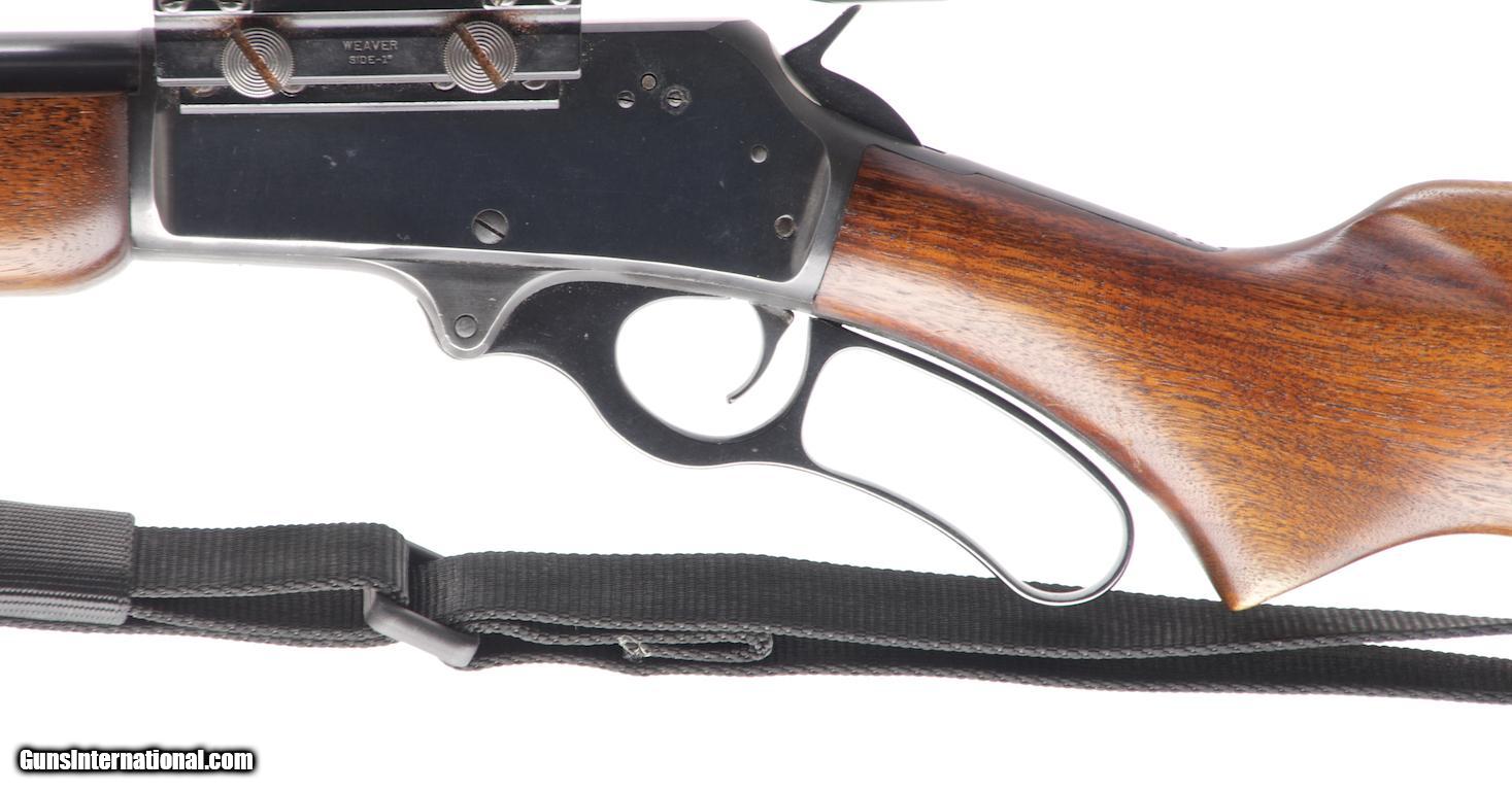 MARLIN MODEL 336 R.C. .35 REM W. WEAVER SIDE MOUNT SCOPE