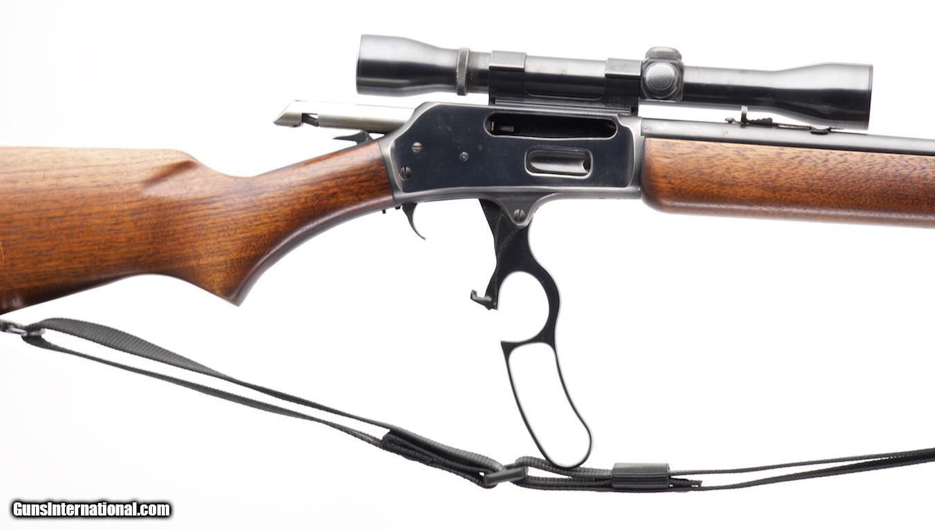MARLIN MODEL 336 R.C. .35 REM W. WEAVER SIDE MOUNT SCOPE