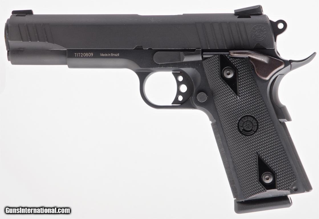 TAURUS PT 1911 9 MM SEMI AUTO PISTOL WITH 5 IN. BBL., 2 MAGAZINES ...