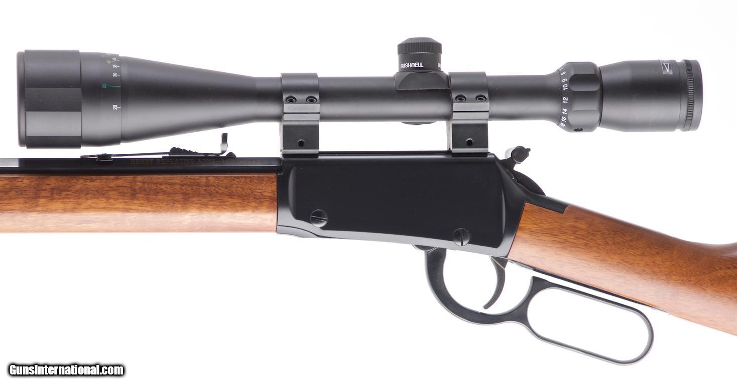 HENRY REPEATING ARMS .17 HMR LEVER ACTION RIFLE