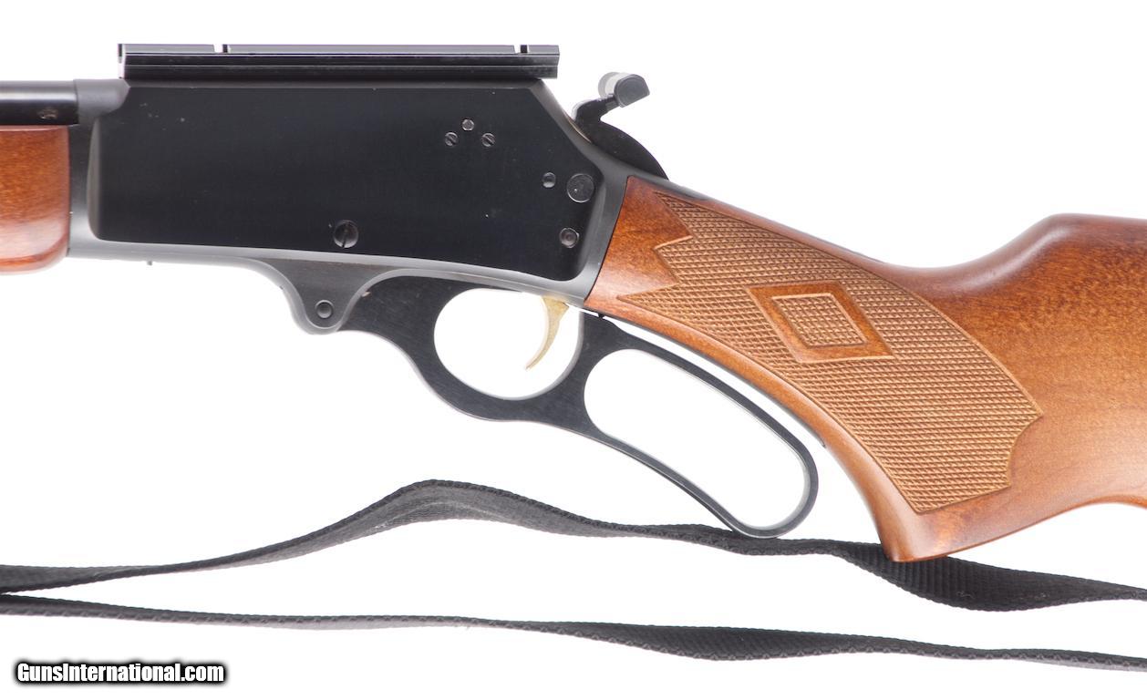 MARLIN MODEL 336W .3030 WIN. LEVER ACTION RIFLE WITH 20 IN. BBL., SCOPE MOUNT & WEBBED SLING