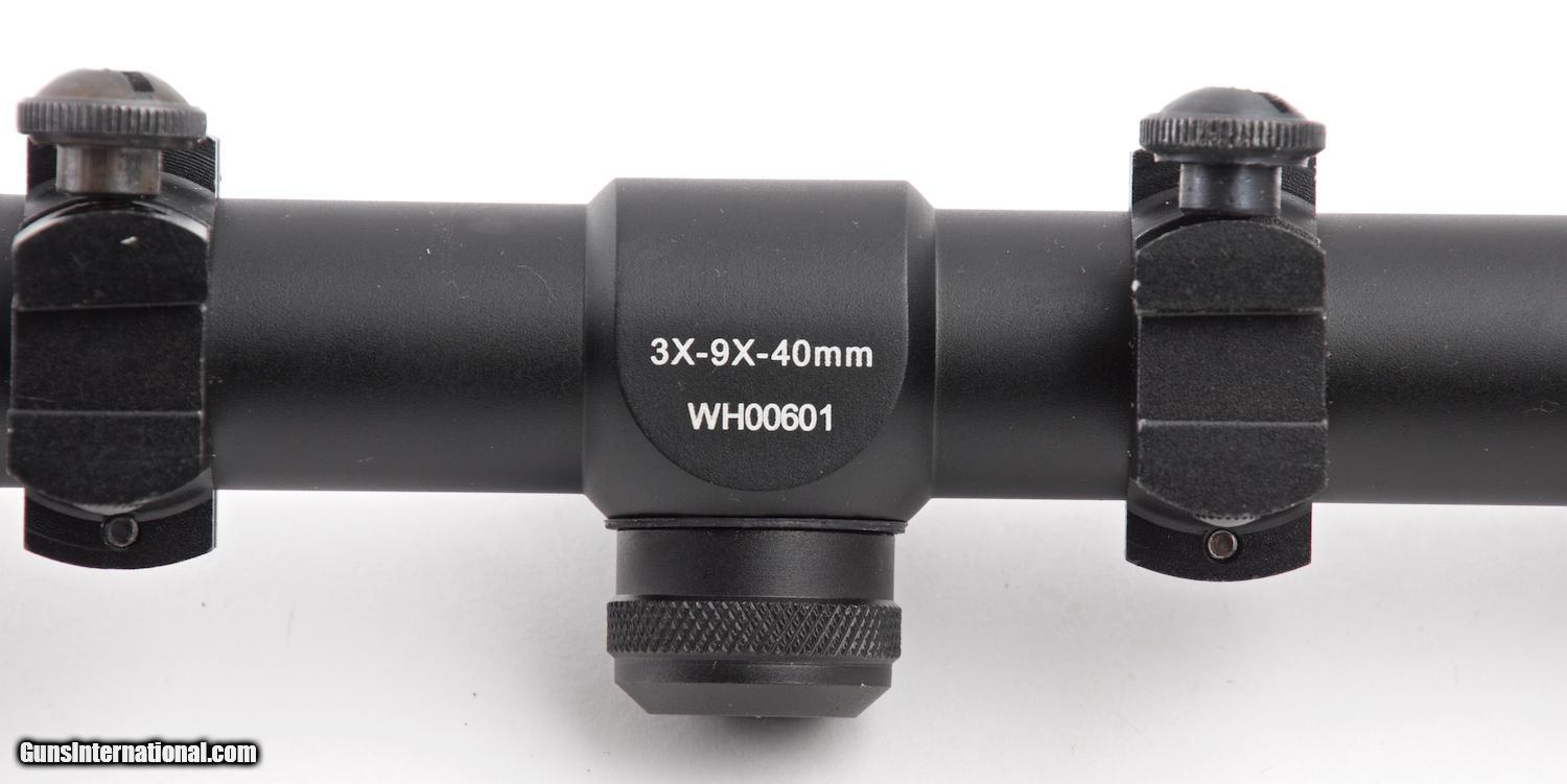 BURRIS RIMFIRE 39 X 40 DUPLEX RETICLE RIFLE SCOPE WITH BURRIS SCOPE