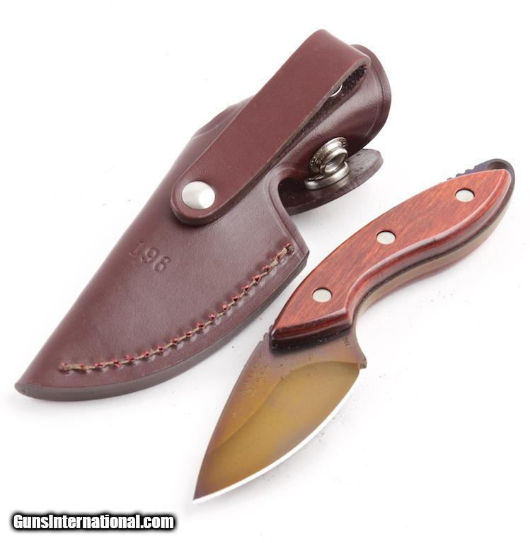 BUCK KNIVES CABELAS MODEL 196 ALASKAN GUIDE MINI ALPHA KNIFE WITH 2 1/2