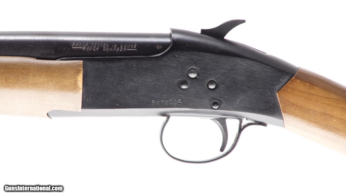 SAVAGE ARMS SPRINGFIELD MODEL 944 12 GA. BREAK ACTION SINGLE SHOT ...