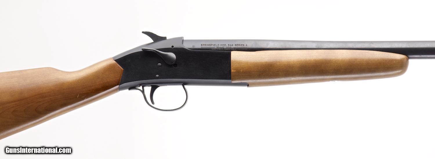 SAVAGE ARMS SPRINGFIELD MODEL 944 12 GA. BREAK ACTION SINGLE SHOT ...