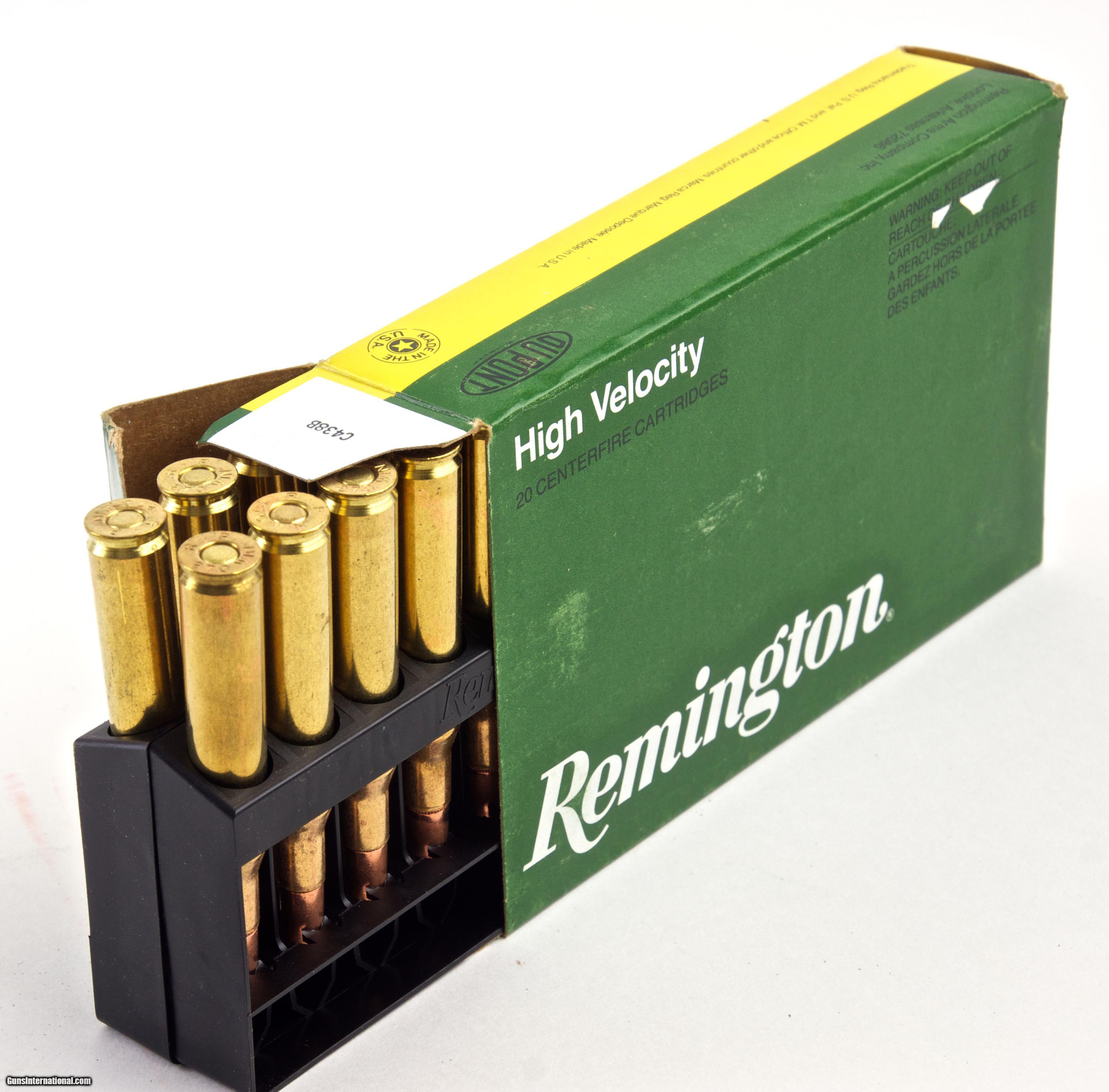 REMINGTON .270 WIN. HIGH VELOCITY 130 GR. CORELOKT POINTED SOFT POINT