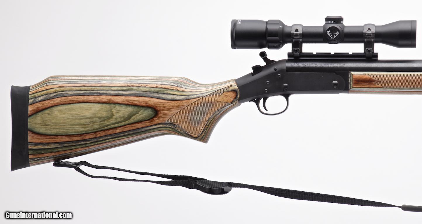 H & R ULTRA SLUG HUNTER 12 GA. BREAKACTION SINGLE SHOT SHOTGUN 24