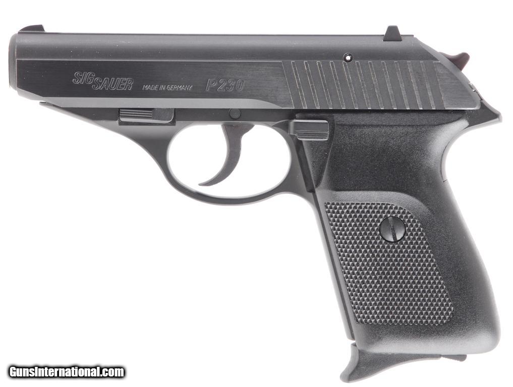 SIG SAUER MODEL P230 .380 ACP DOUBLE / SINGLE ACTION SEMI-AUTOMATIC PISTOL