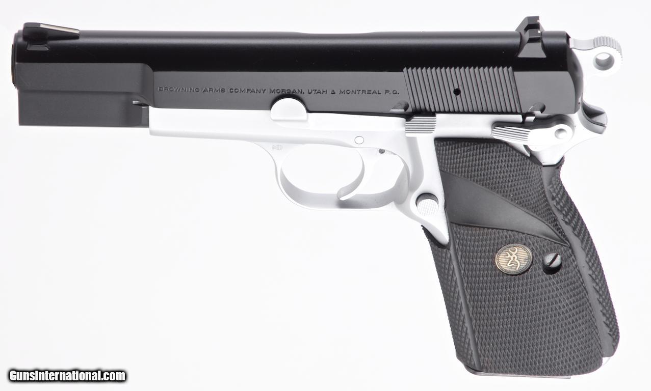 BROWNING HI POWER 9MM SINGLE ACTION ONLY SEMI-AUTOMATIC PISTOL PENDING