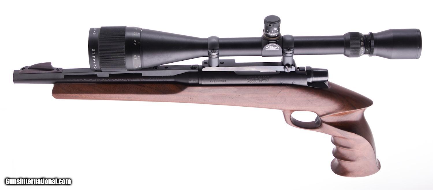 REMINGTON MODEL XP100 .221 REM FIREBALL BOLT ACTION PISTOL