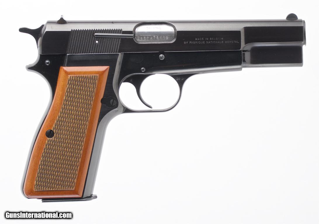 BROWNING HI POWER 9MM SINGLE ACTION ONLY SEMIAUTOMATIC PISTOL PENDING