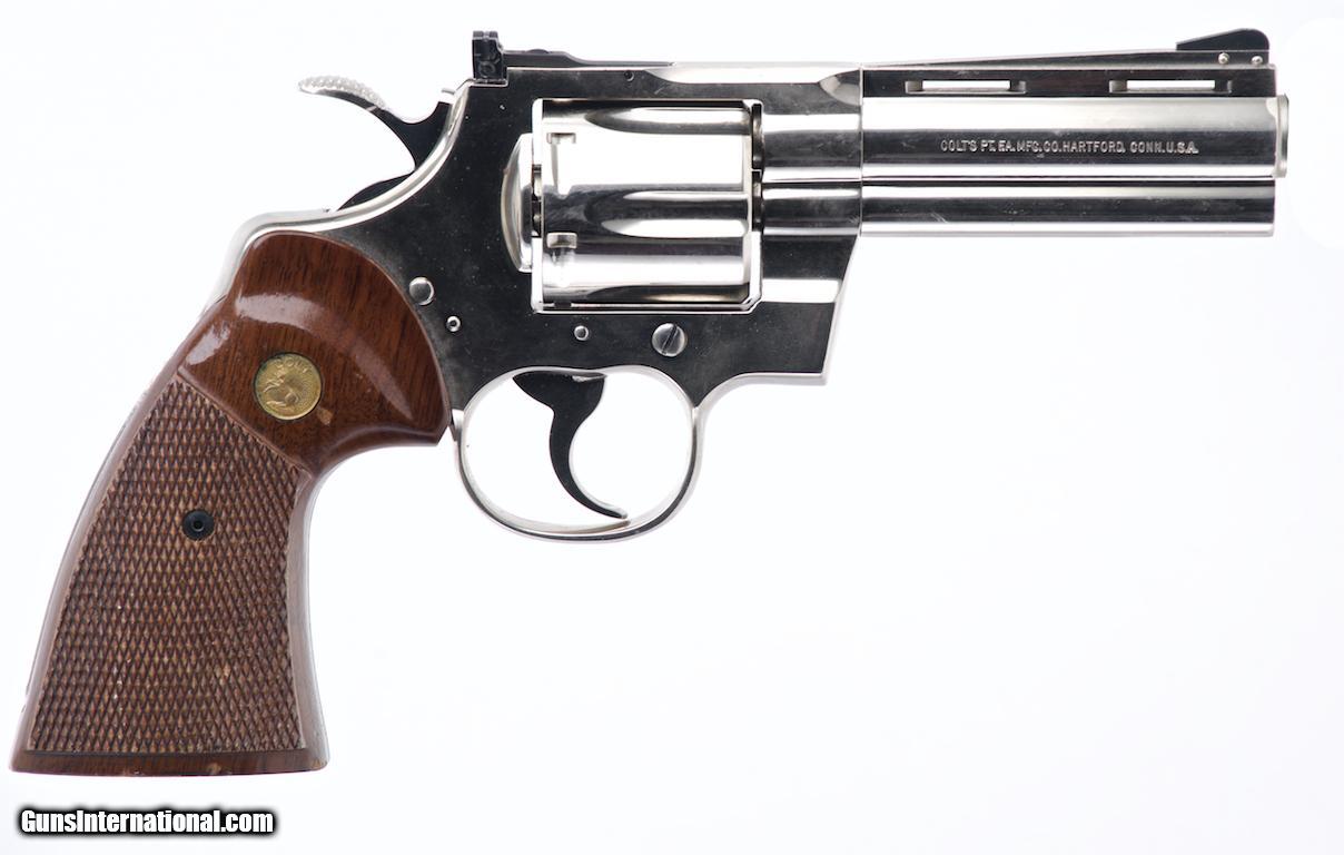COLT PYTHON NICKEL 4