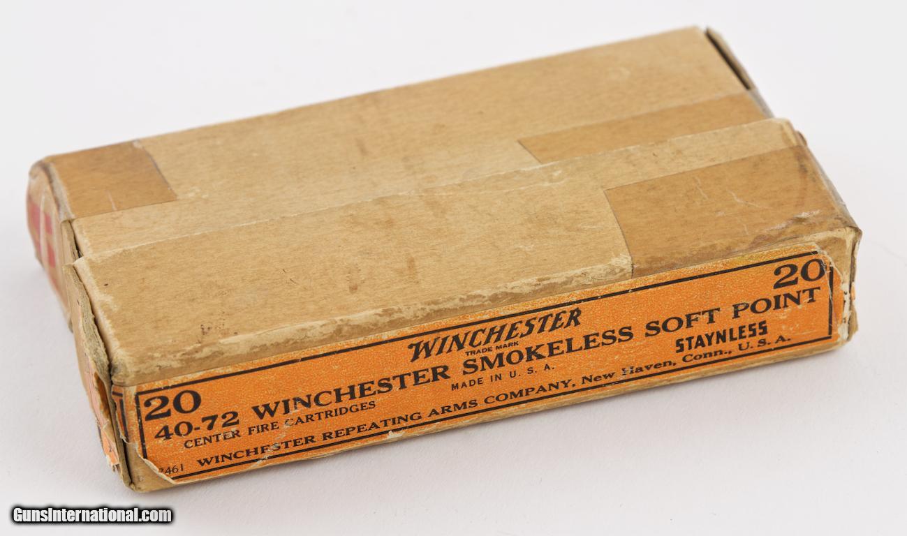 Winchester .40-72 Ammo For Model 1895 Rifle