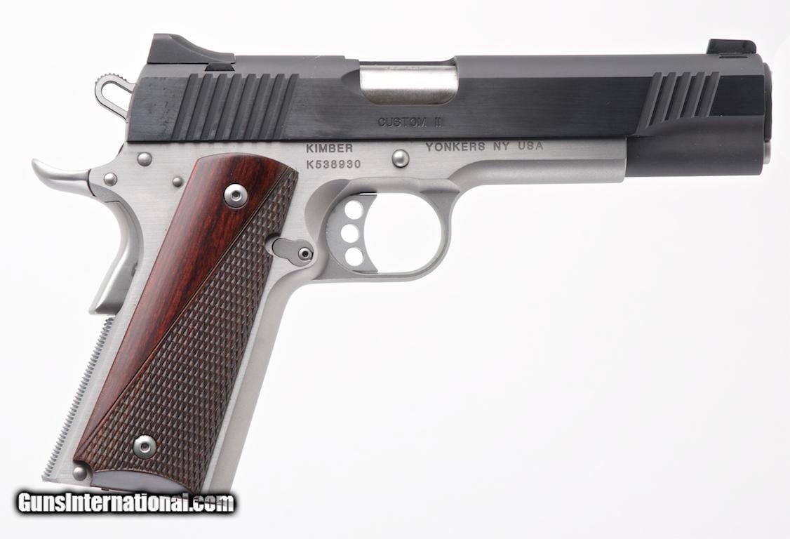 Kimber Custom Ii Two Tone 45 Acp Semi Automatic Pistol 8973