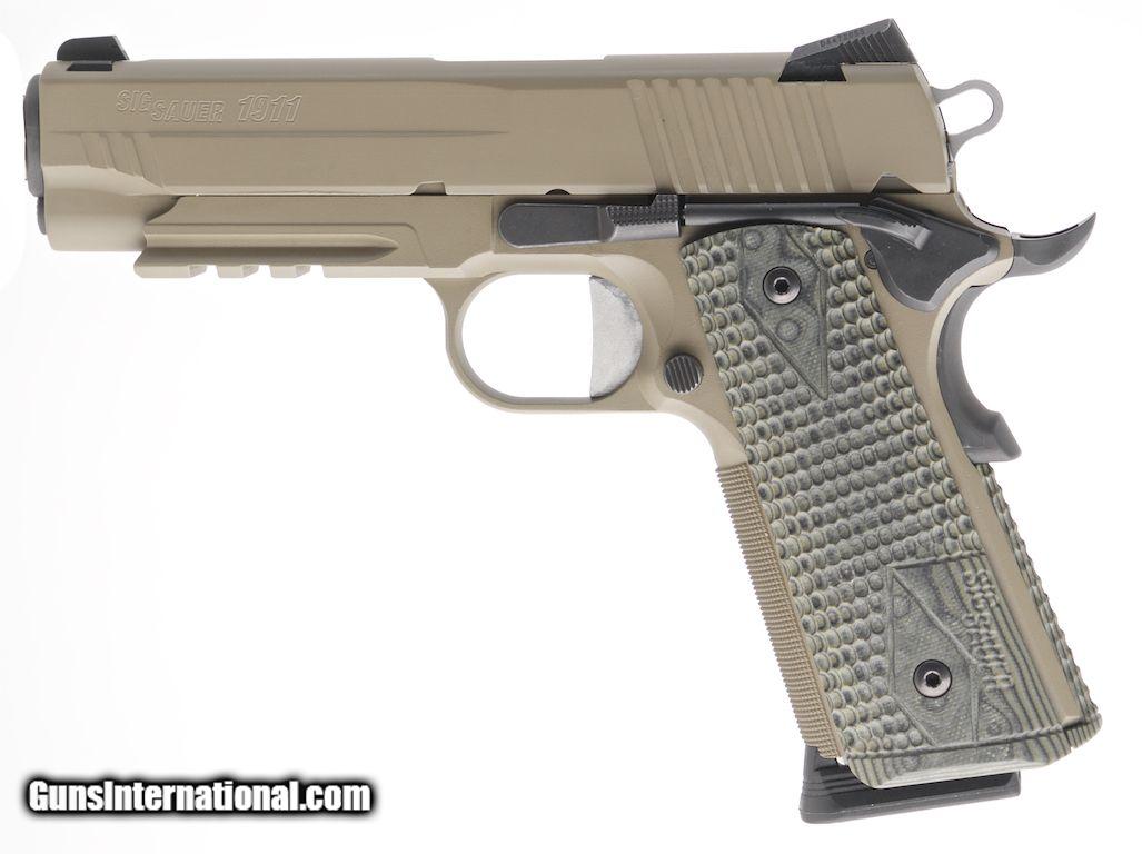 Sig Sauer Model 1911 Carry Scorpion 45 Acp Semi Automatic