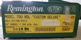 New in box Remington 700 .300 Win Mag BDL Custom Deluxe - 7 of 7