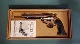 Beretta/Uberti Nickel Stampede Bisley Model Single Action Revolver .357 Mag - 1 of 8